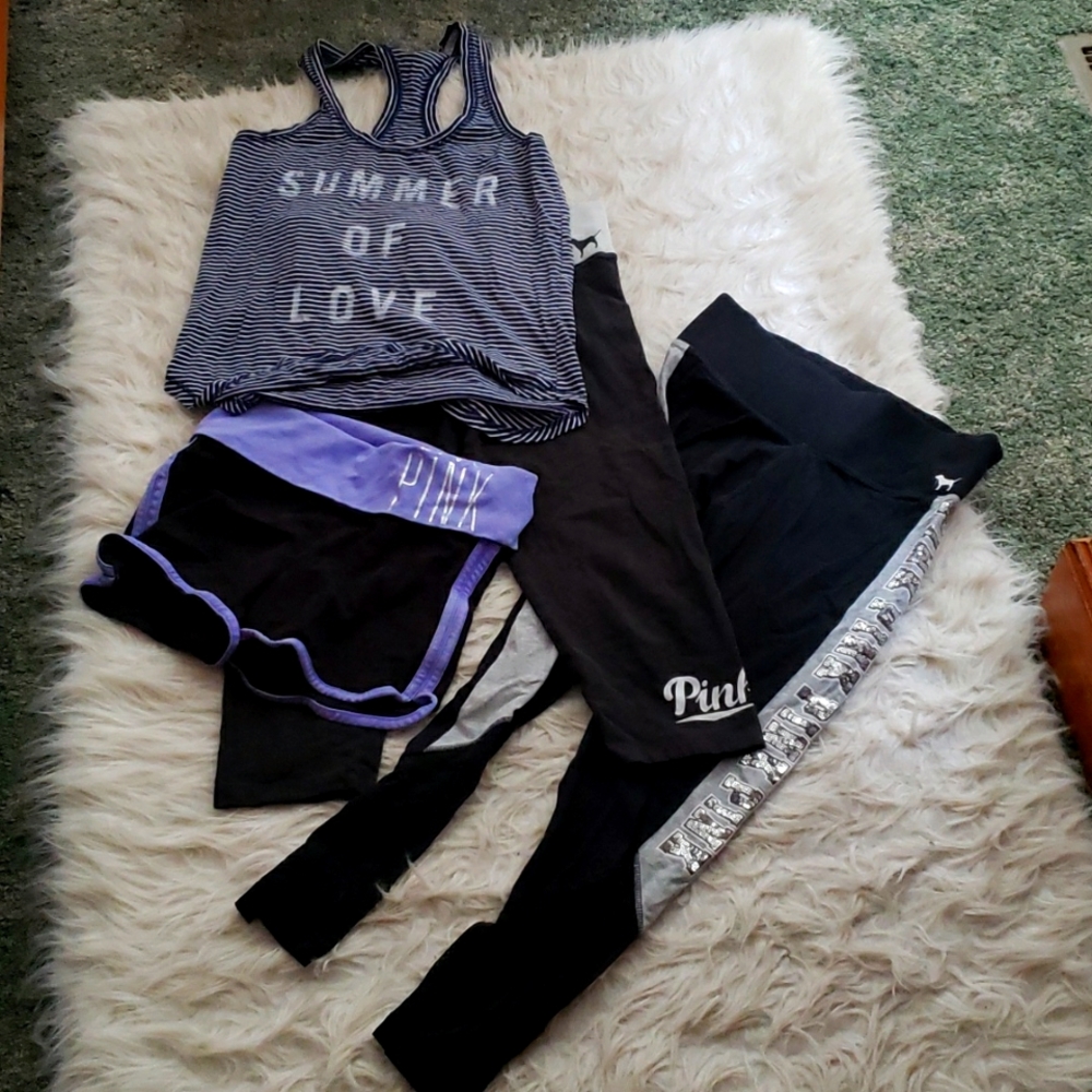 Victoria's Secret Pink lot of 4 items XS